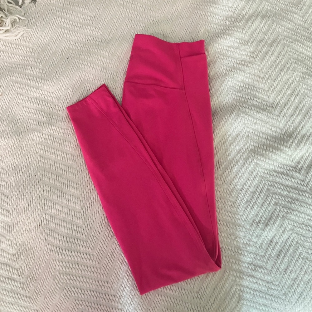 All In Motion Fuchsia/Pink Leggings with Pockets